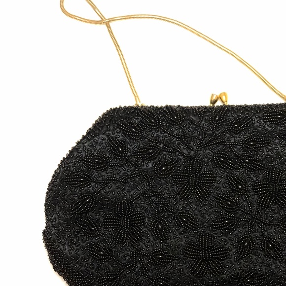 SOLD - GOLDCO - Vintage Beaded Evening Purse - Picture 7 of 9